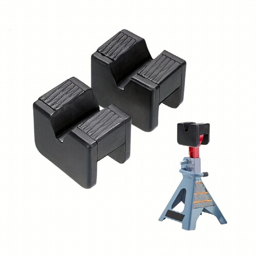 1pc Jack Rubber Pad Cushion Pad Slotted Frame Rail Clamp Welding Protector 1