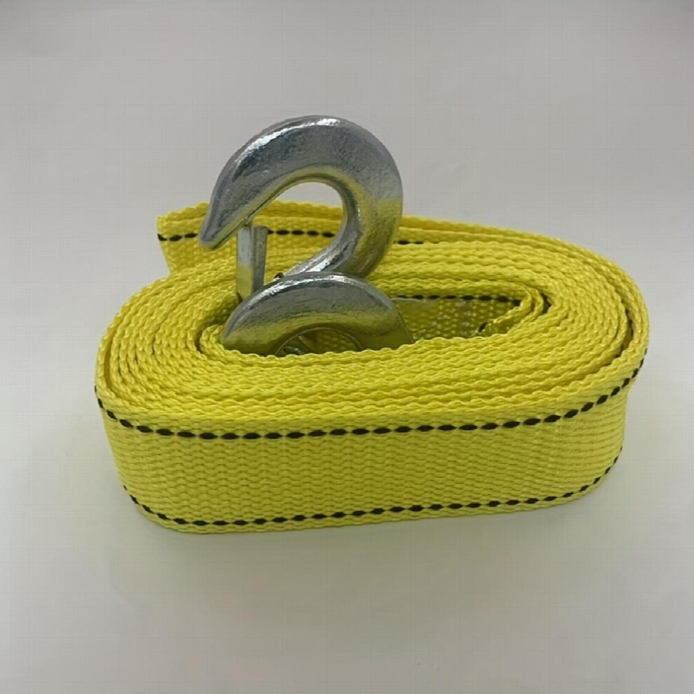 4M Heavy Duty 5 Ton Towing Rope Break Strength Nylon Recovery Strap With Storage Bag For Vehicle Emergency Recovery 885677490282