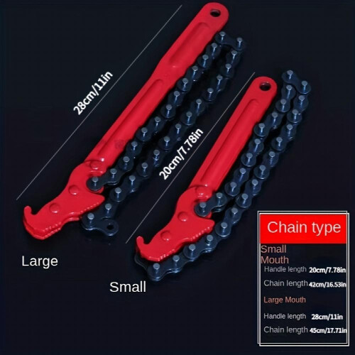 Chain Grid Wrench Chain Filter Wrench Car Filter Wrench Filter Element Wrench 2