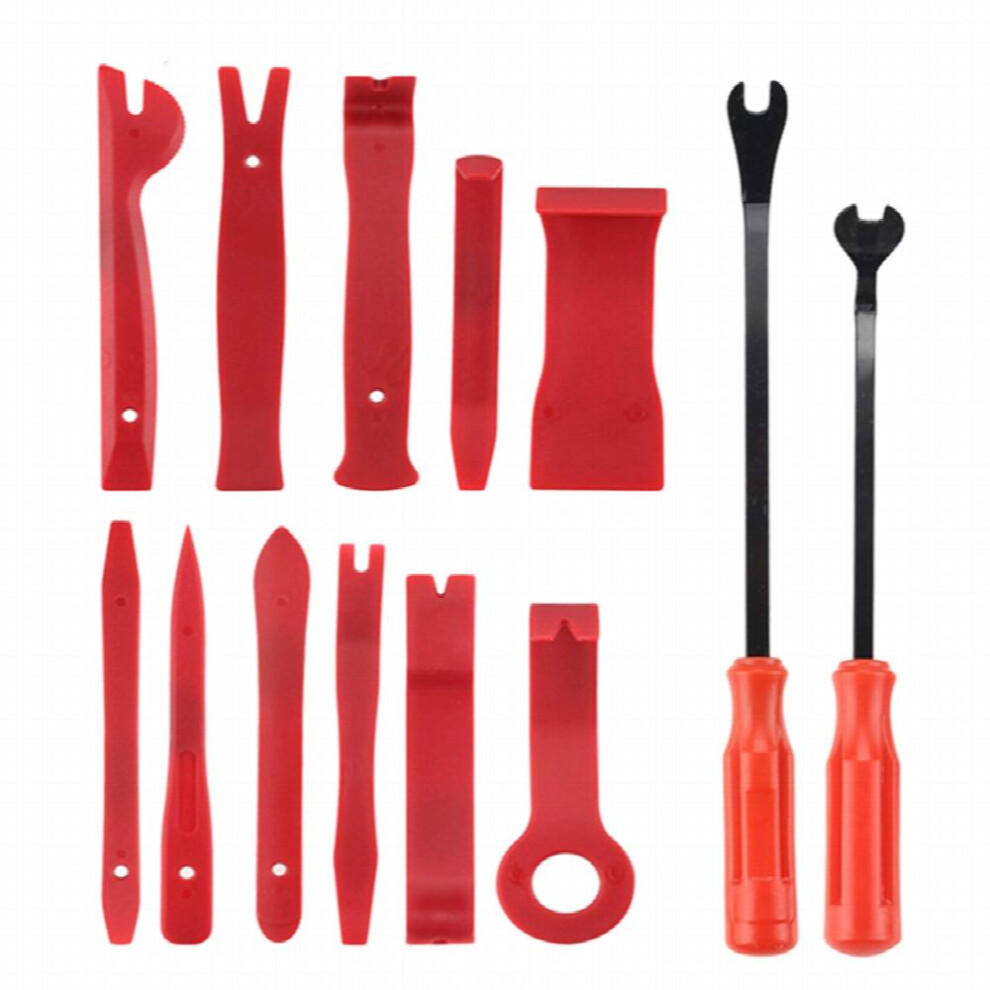 Removal Tool Kit 13Pcs Auto Door Clip Panel Trim Removal Tool Kits Car Audio Repair Tool Auto Interior Disassembly Tools Car Pry Removal Tool 885677490855