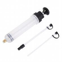200cc Fluid Extractor Fluid Syringe Pump Manual Suction Vacuum Fuel For ATVs Farm Equipment Motor Vehicles Change Evacuation Pump