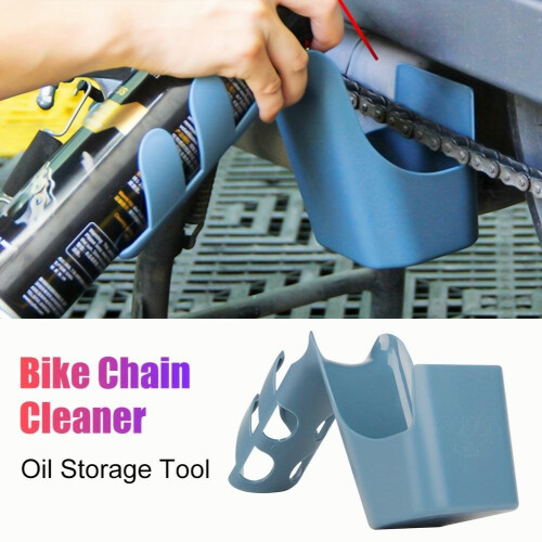 Motorcycle And Bicycle Stain Storage Tool Box Chain Cleaning Agent Chain Anti Splash Tool Set 1