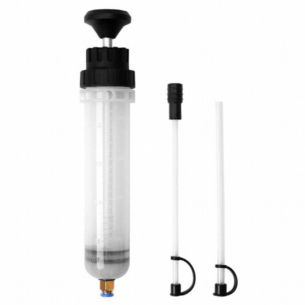 Car Fluid Extractor 200Cc Suction Syringe Auto Air Pump Filling Syringe Bottle Transfer Liquid Extractor Manual Filling Pump 885677491364
