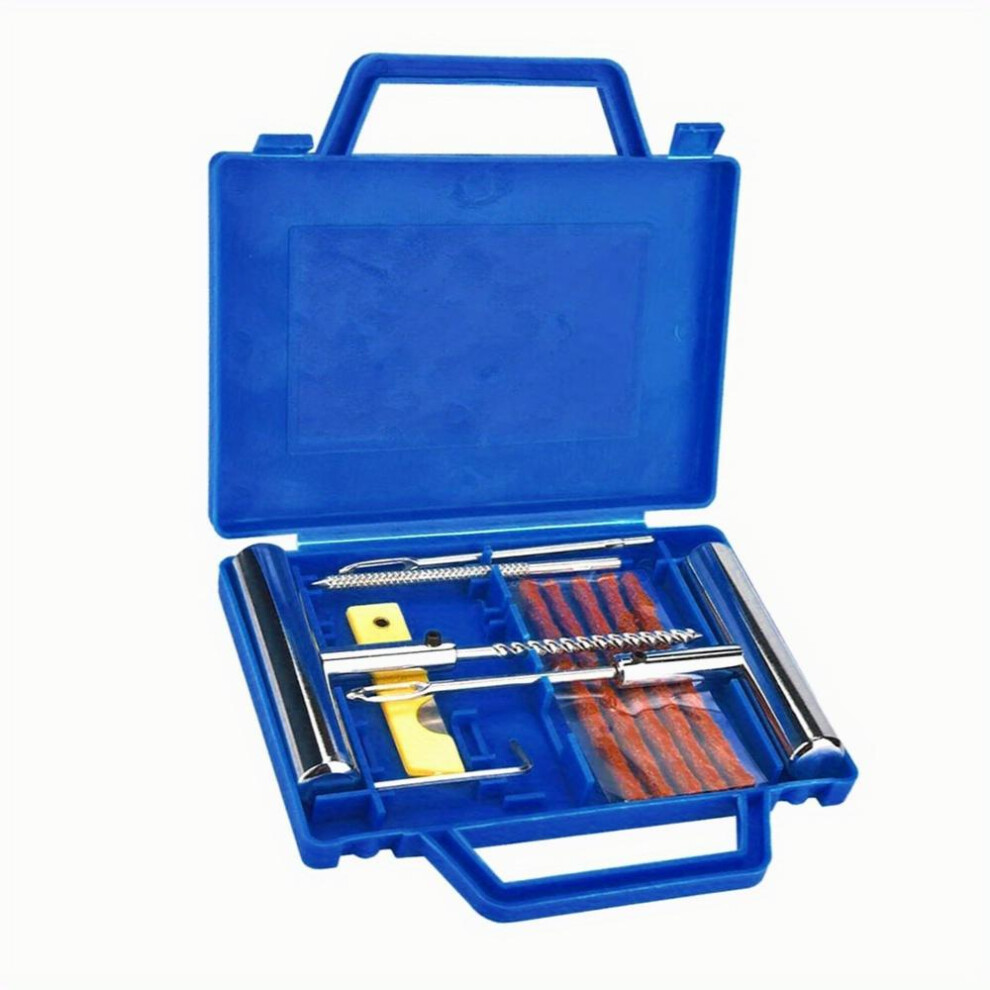12Pcs Universal Car Tire Patch Kit The Perfect Roadside Emergency Solution For Flat Tires On Cars Trucks Motorcycles & Atvs 885677491883