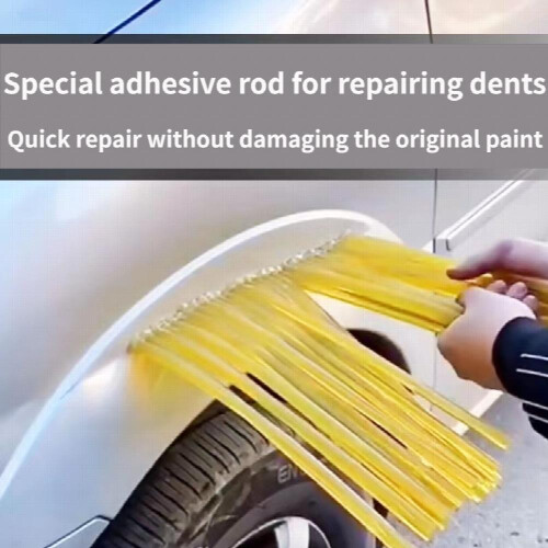 10pcs Professional Glue Sticks for Paintless Dent Repair Strong Yellow Glue Pulling Tool 1