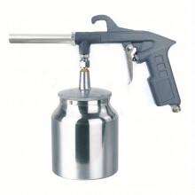 Handheld Small Sandblasting Gun Pneumatic Portable Sandblasting Gun Derusting Glass Frosting Alloy Steel Sandblasting