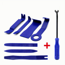 8pcs Car Panel Door Window Tools Kit Auto Trim Removal Tool Kit Auto Clip Fastener Remover Pry Tool Set Automobile Nail Puller