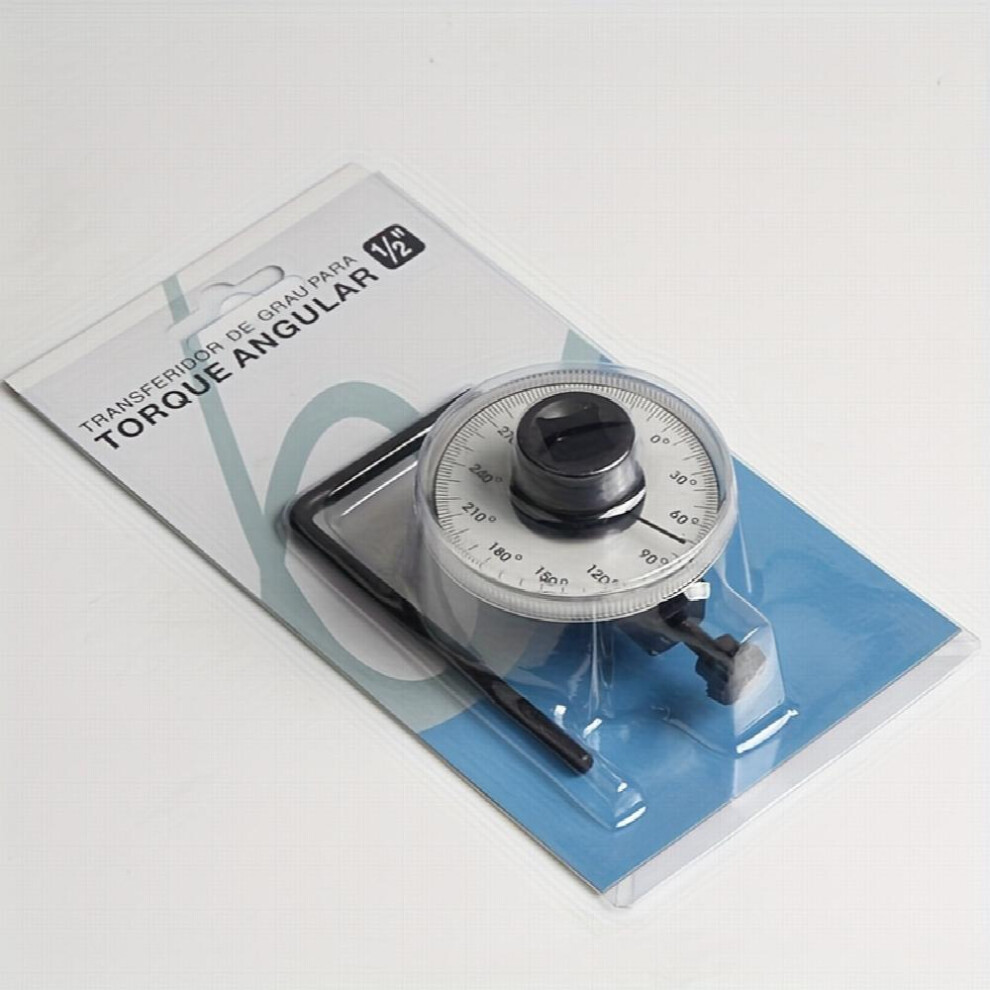 Automotive Torque Wrench With Dial Torquemeter Hand Tool For Auto Service Equipment In Garage Calibrated In Degrees 885677492118