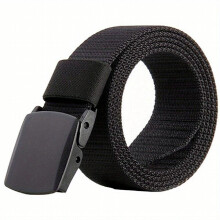 High Mens Military Belt Automatic Buckle Nylon Belt For Outdoor & Multifunctional Tactical Canvas Belt