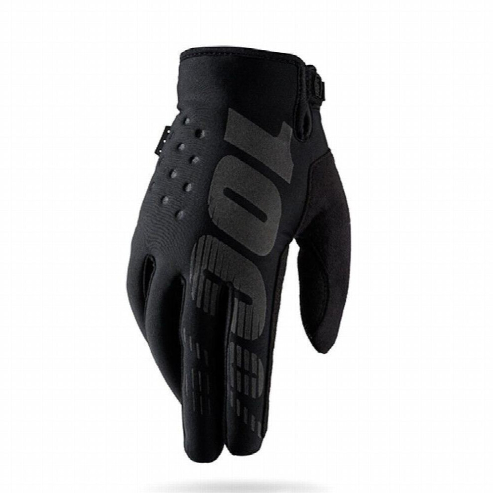 1 Pair Motorcycle Gloves Winter Warm Motorcycle Riding Offroad Racing Coldproof Full Finger Warm Cycling Gloves 885677493054