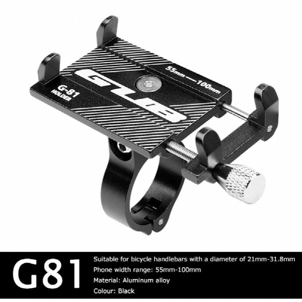 Secure Your Phone While Riding Aluminium Alloy Motorcycle Phone Stand & Cycling Phone Holder 885677493511