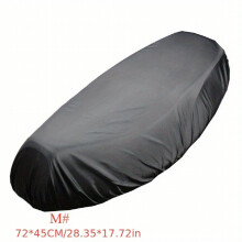 Motorcycle Rain Seat Cover 210D Universal Waterproof Saddle Cover Dust UV Sun Sown Protect Motorcycle Accessories With Fabric Cover