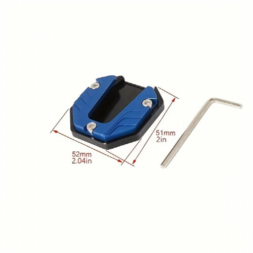 1PC Motorcycle Foot Support Anti Skid Side Support Pad for Maximum Stability and Comfort 2
