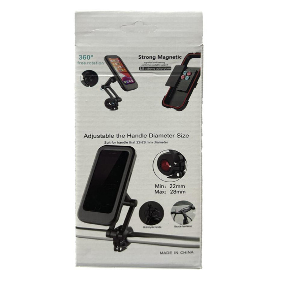 Secure Your Phone While Riding 360 Rotatable Adjustable Waterproof Motorcycle Bicycle Phone Holder 885677494563