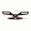 Motorcycle Accessories Retrofit Universal Tail Light Fixed Folding Plate Bracket 3