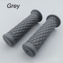 1pair Motorcycle Vintage Grips Non Slip Rubber Bar End Thruster Grip 7 8 22mm 24mm Motorcycle Comfort Hand Handlebar Grip Thruster Grip