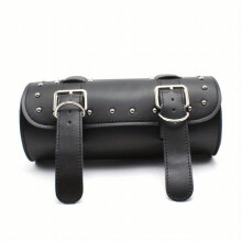 MJ B125 E Retro Cylinder Leather Motorcycle Hanging Bag
