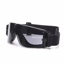 Military 3 Lens Protective Goggles Windbreak Army Tactical Glasses UV400 Helmet Goggles Airsoft Sport Sunglasses