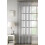 Sparkle Pandora Curtains Voile Net Halo Silver Grey Slot Top Panel 137cm 54" New 2