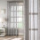 Sparkle Pandora Curtains Voile Net Halo Silver Grey Slot Top Panel 137cm 54" New 3