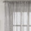 Sparkle Pandora Curtains Voile Net Halo Silver Grey Slot Top Panel 137cm 54" New 4