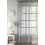 Sparkle Pandora Curtains Voile Net Halo Silver Grey Slot Top Panel 137cm 54" New 5