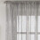 Sparkle Pandora Curtains Voile Net Halo Silver Grey Slot Top Panel 137cm 54" New 6
