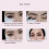 20 PCS Disposable Eyeshadow Stencils Stickers Eye Makeup Stencils Mold Template Makeup Tools 6