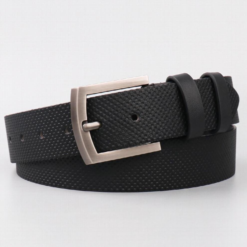 Fashionable Mens Bag Edge Point Hole Alloy Needle Buckle PU Belt Accessories-image-OPC-PC6CTHN-NEW