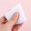 5PCS Powder Puff Powder Fan shaped Fixed Makeup All Fit 9
