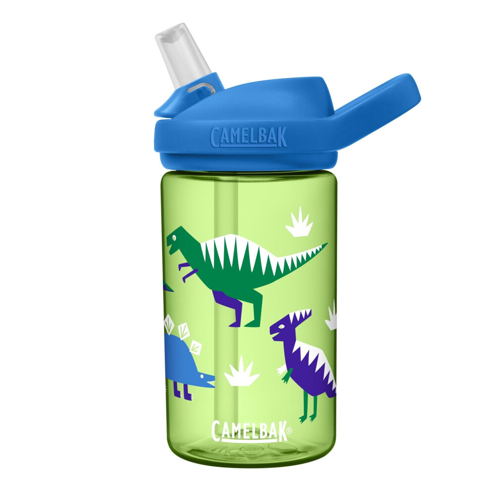 Camelbak Eddy+ Kids Cool Dinosaurs 14oz / 400ml spill proof water bottle