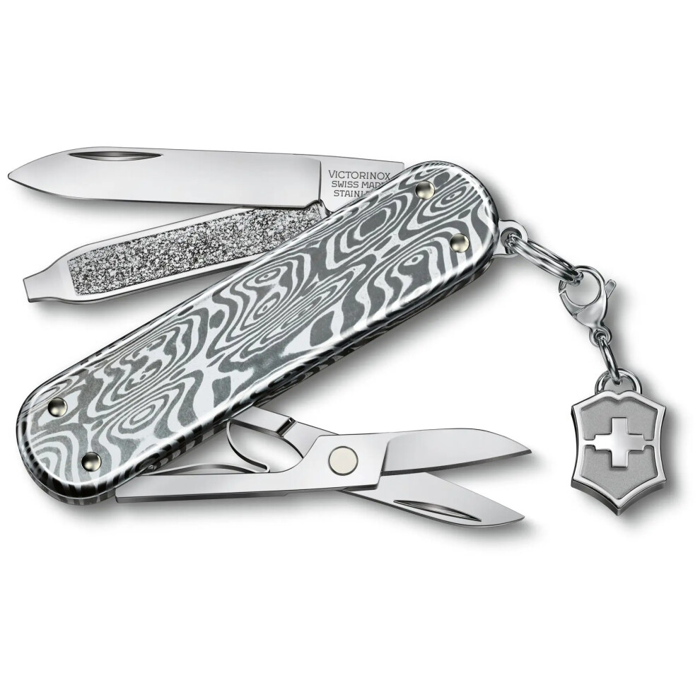 Victorinox CLASSIC SD Brilliant Damast swiss army knife Limited special edition