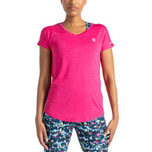 (12 UK, Pure Pink) Dare 2b Womens Vigilant Lightweight Sweatwicking Short Sleeve T-Shirt Top Tee
