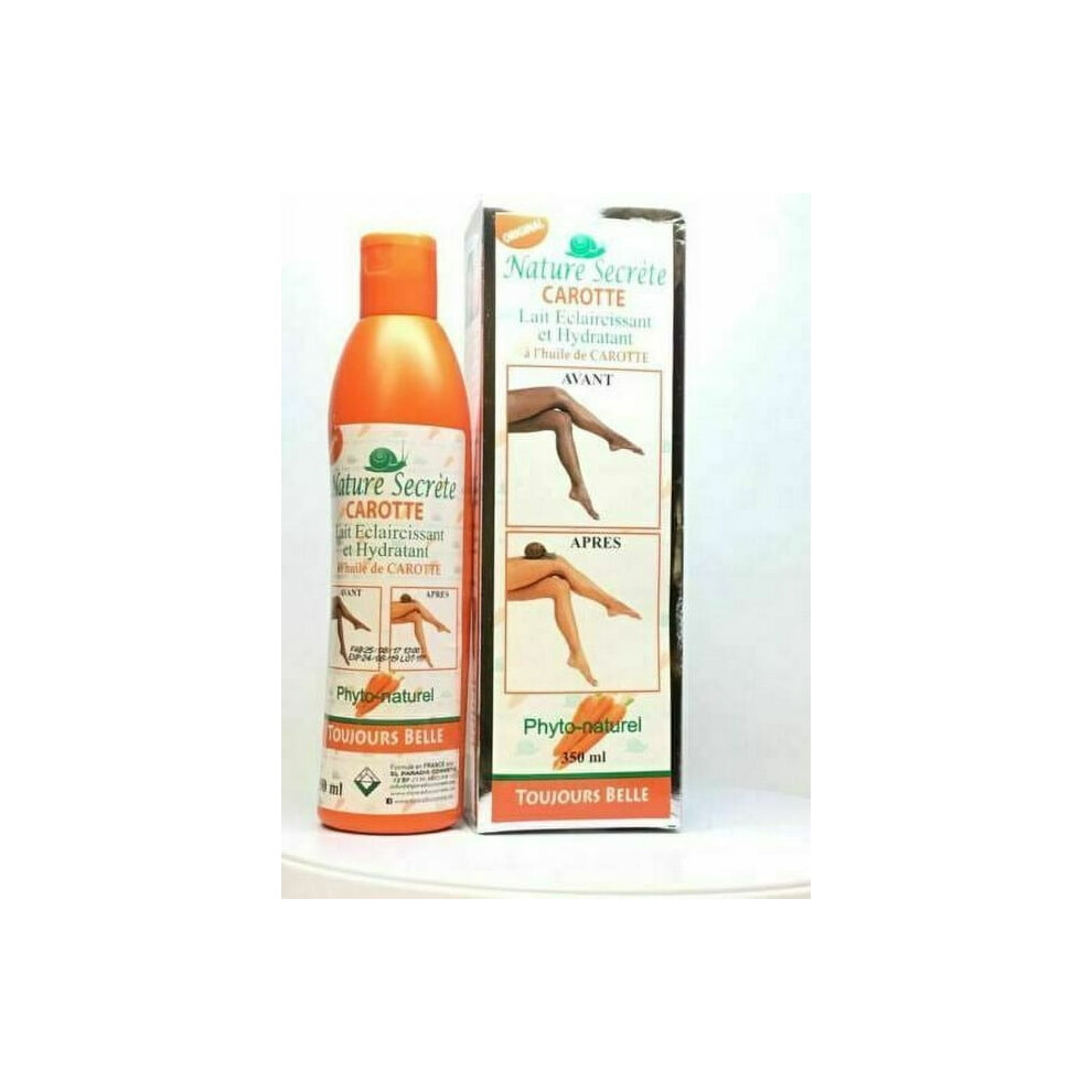 Nature Secret Carrot Lightening Moisturizing Body Lotion 350 ml