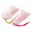 5Pcs Exfoliating Mesh Soap Pouch Foaming Net Soap Bags Drawstring Holder Bags Random 8