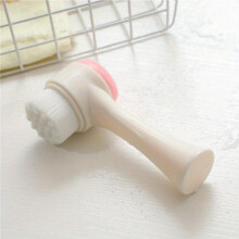 Face Cleansing Brush Double Side Facial Brush With Soft Bristles For Face Cleansing Skin Care Silicone Face Brush For Facial Scrub Exfoliating Massagi