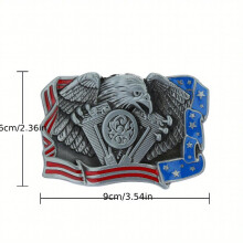 American Flag Eagle Belt Buckle Same Belt Buckle For Men And Women