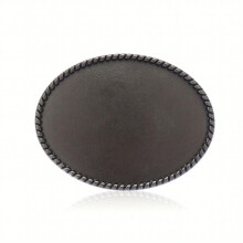 Blank Buckle Western Cowboy Belt Buckle
