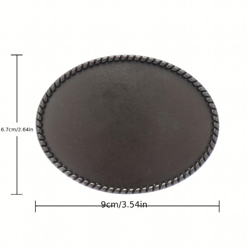 Blank Buckle Western Cowboy Belt Buckle 2
