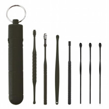 7Pcs Ear Cleaning Kit With Storage Box Key Ring Safe Ear Wax Removal Tool Earwax Removal Kit Easy To Use Ear Pick