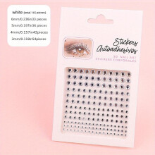 Colorful Eye & Face Sticker Crystal Rhinestone Sticker For Party Makeup DIY Self Adhesive Gem Stickers