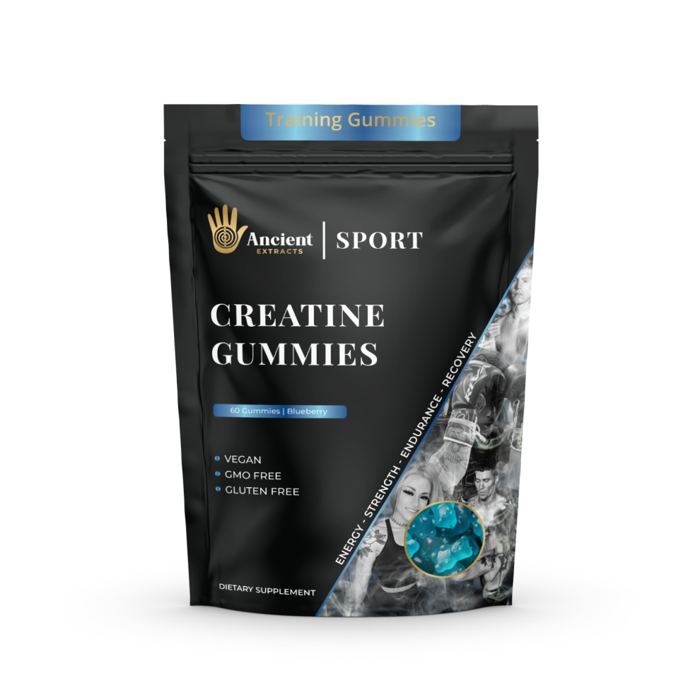 Ancient Extracts Creatine Gummies Blueberry 60 Gummies