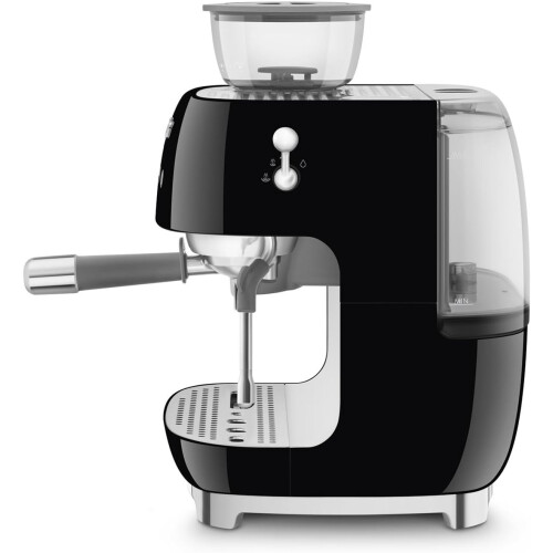 Smeg Smeg EGF03BLUK Espresso Coffee Machine with Grinder, 20 Bar Pump 1