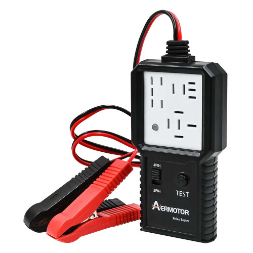 AERMOTOR Comprobador de relés de coche 12-24V 2