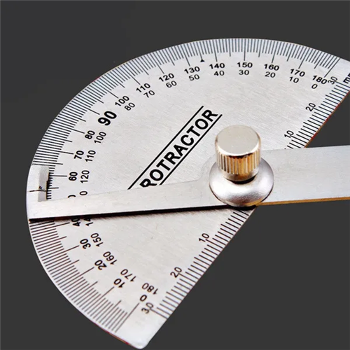 180 Degree Protractor Angle Finder Arm Rotary Measuring Ruler