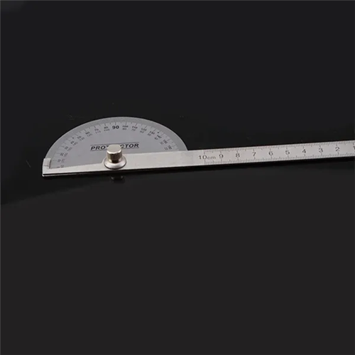 180 Degree Protractor Angle Finder Arm Rotary Measuring Ruler 2
