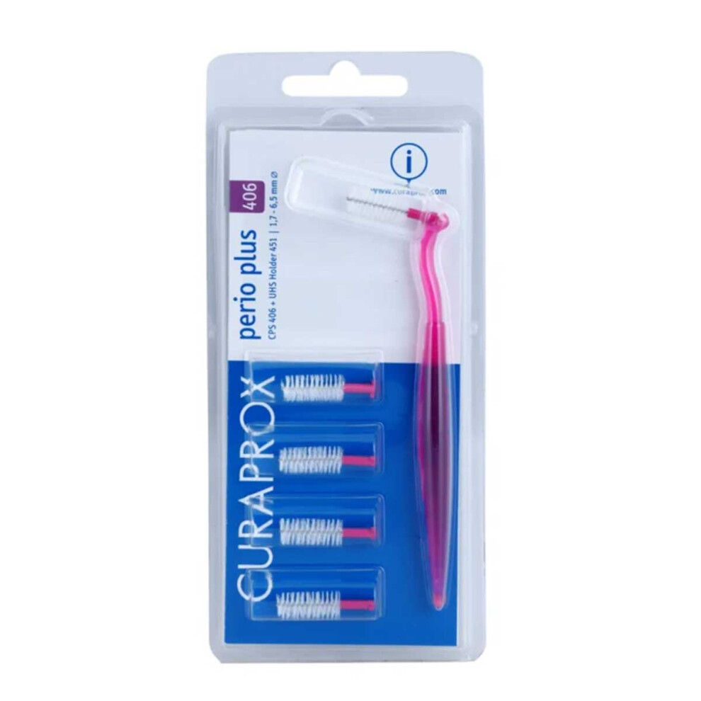 Curaprox CPS 406 Perio Plus Interdental Brush Refill - 1 Pack Of 5