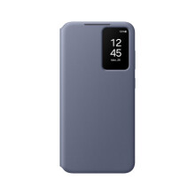 Samsung Galaxy S24 Smart View Wallet Case Violet - EF-ZS921CVEGWW