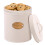 Daniel James Kitchen Cream Round Canister Biscuit Food Storage Lid Handle Sealed 4