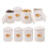 Daniel James Kitchen Canister Set Tea Coffee Sugar Biscuit Tin Food Storage Handle 2
